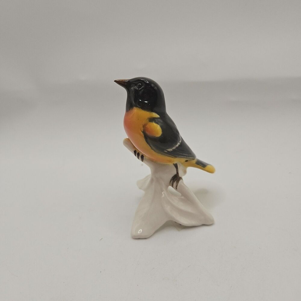 Goebel W. Germany Baltimore Oriole Bird Figurine, Porcelain, Vintage